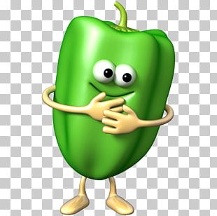 cartoon green pepper