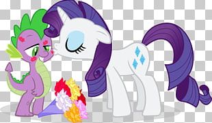 Spike Rarity Rainbow Dash Pinkie Pie Applejack PNG