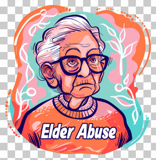 World Elder Abuse Awareness Day - Elder Abuse Awareness Illustration PNG
