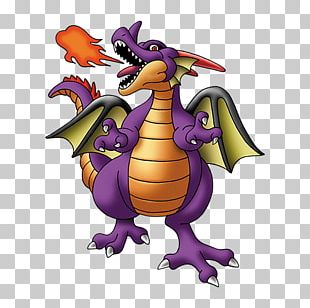 Baixe Dragão de desenho animado adorável para o jogo Dragon Quest IX PNG -  Creative Fabrica