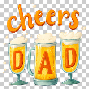 Cheers Dad - Cheers Dad With Beer Mugs PNG