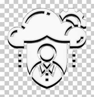 Cloud Service Icon Private Icon Privacy Icon PNG