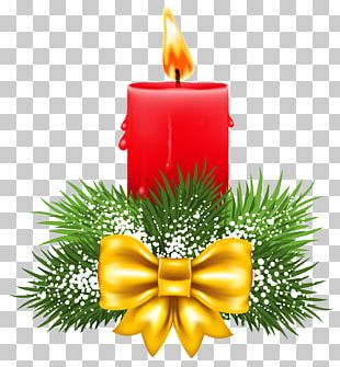Christmas Candle PNG