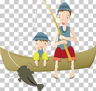Angling Fishing Illustration PNG
