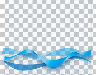 Ribbon Blue PNG