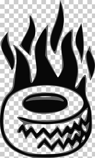 Car Tire Fire PNG