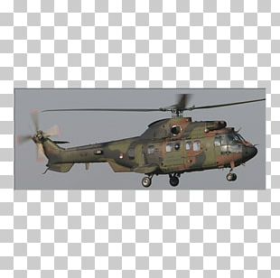 Eurocopter AS532 Cougar Royal Netherlands Air Force Military Helicopter PNG