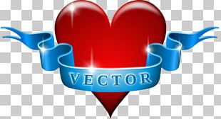 Ribbon Drawing Hearts PNG