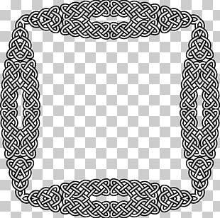 Celtic Knot Celtic Frames And Borders Ornament PNG, Clipart, Are, Black ...