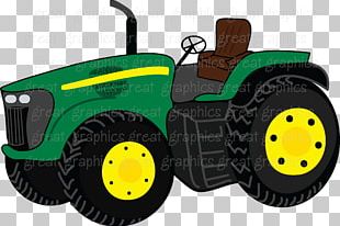 John Deere Johnny Tractor Paper PNG