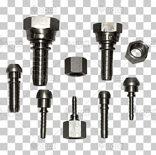 Fastener Nut ISO Metric Screw Thread PNG