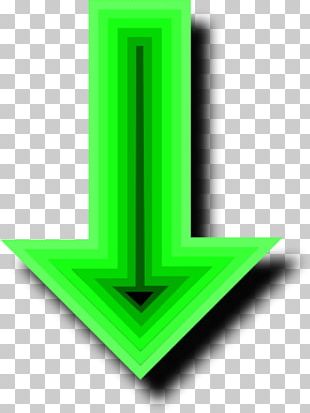 Green Angle Font PNG