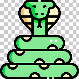 Snake - Green Cobra Snake PNG