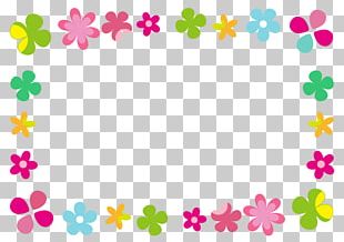 Clover Frame. PNG, Clipart, Area, Border, Circle, Color, Flower Free ...