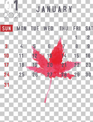 January January 2021 Printable Calendars January Calendar PNG