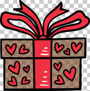 Valentines Day Gift Box Love PNG