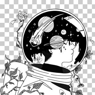 Astronaut Drawing Outer Space PNG
