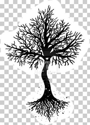 Tree Of Life Tattoo PNG, Clipart, Angle, Art, Black And White, Branch ...