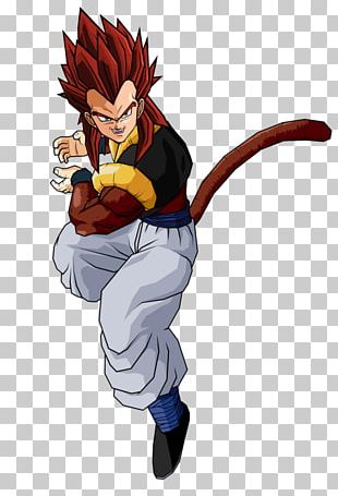 Goku Majin Buu Freeza Krillin Gogeta, Super Saiyan 4 Goku, desenho animado,  personagem fictício, anime png
