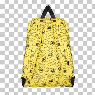 Charlie Brown Snoopy Vans Old Skool II Backpack Handbag PNG