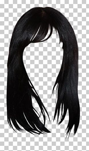 Hairstyle Black Hair Brown Hair PNG, Clipart, Black, Black And White ...