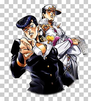 Jotaro Kujo Josuke Higashikata JoJo's Bizarre Adventure Kenshiro ...