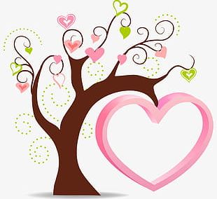 love tree clip art