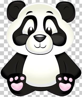 Giant Panda Bear PNG, Clipart, Animals, Area, Artwork, Bear, Black Free ...