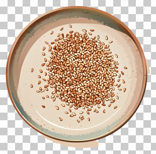 Sesame Seeds - Plate Of Sesame Seeds For Cooking PNG