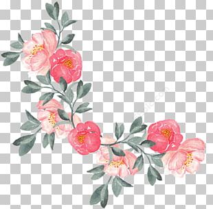 Floral Design Flower Watercolor Painting Garland Wreath PNG, Clipart ...