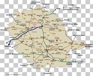 Lisle-sur-Tarn Map TÃ©cou Albi PNG