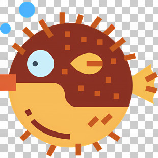 Puffer Fish - Cartoon Puffer Fish PNG
