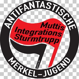 Post-WWII Anti-fascism Black Bloc Symbol Logo PNG