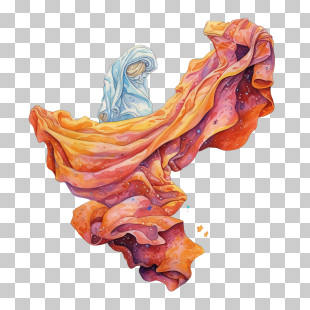 Towel - Colorful Abstract Art PNG