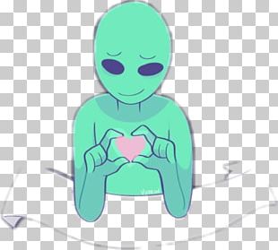 Extraterrestrial Life Alien Sticker PNG