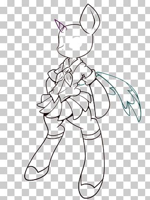 Line Art Pony Stock Photography PNG