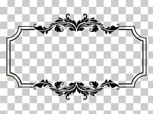 Frame Ornament PNG, Clipart, Black, Black And White, Black Frame ...