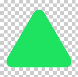 green triangle png