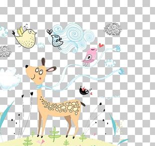 Postcard Cartoon Illustration PNG