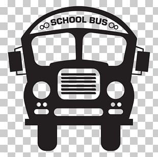 School Bus Silhouette PNG