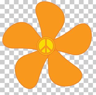 1960s Flower Power PNG