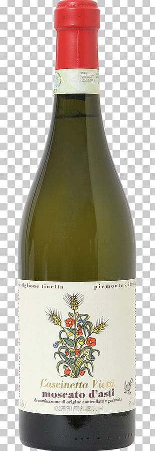 Muscat Moscato D'Asti Asti DOCG White Wine PNG