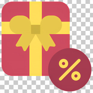Discount Box - Discount Gift Box Icon For The Holiday Season PNG