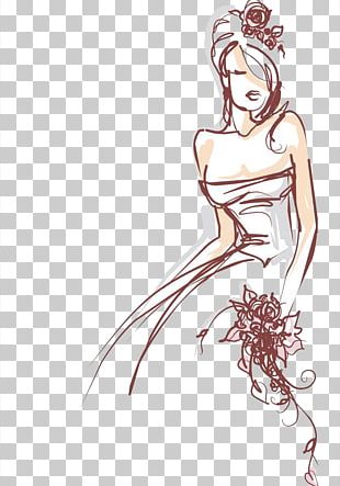 Drawing Flower Girl Illustration PNG, Clipart, Beauty, Blond, Brown ...