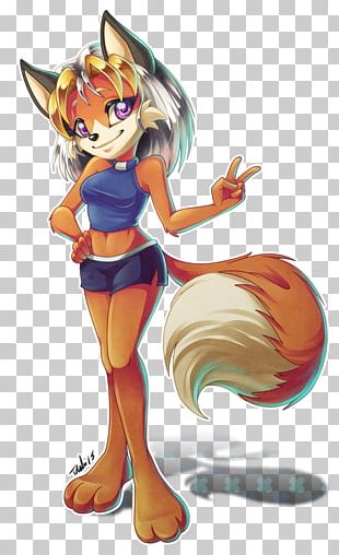 girl fox cartoon