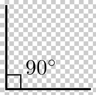 Right Angle Line Degree Geometry PNG