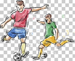 Football Player Drawing Sport PNG, Clipart, Area, Ball, Boy, Child ...