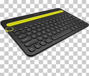 Computer Keyboard Computer Mouse Logitech Multi-Device K480 Bluetooth Wireless Keyboard PNG