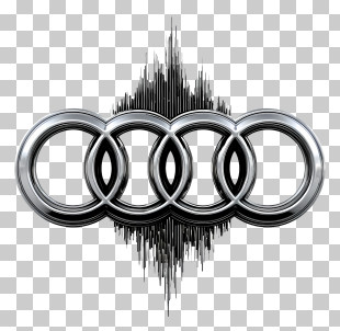 Audi Logo - Audi Logo With Soundwave Design PNG