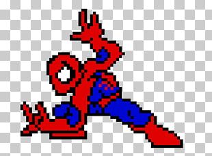 Spider-Man Minecraft Deadpool Pixel Art Iron Man PNG